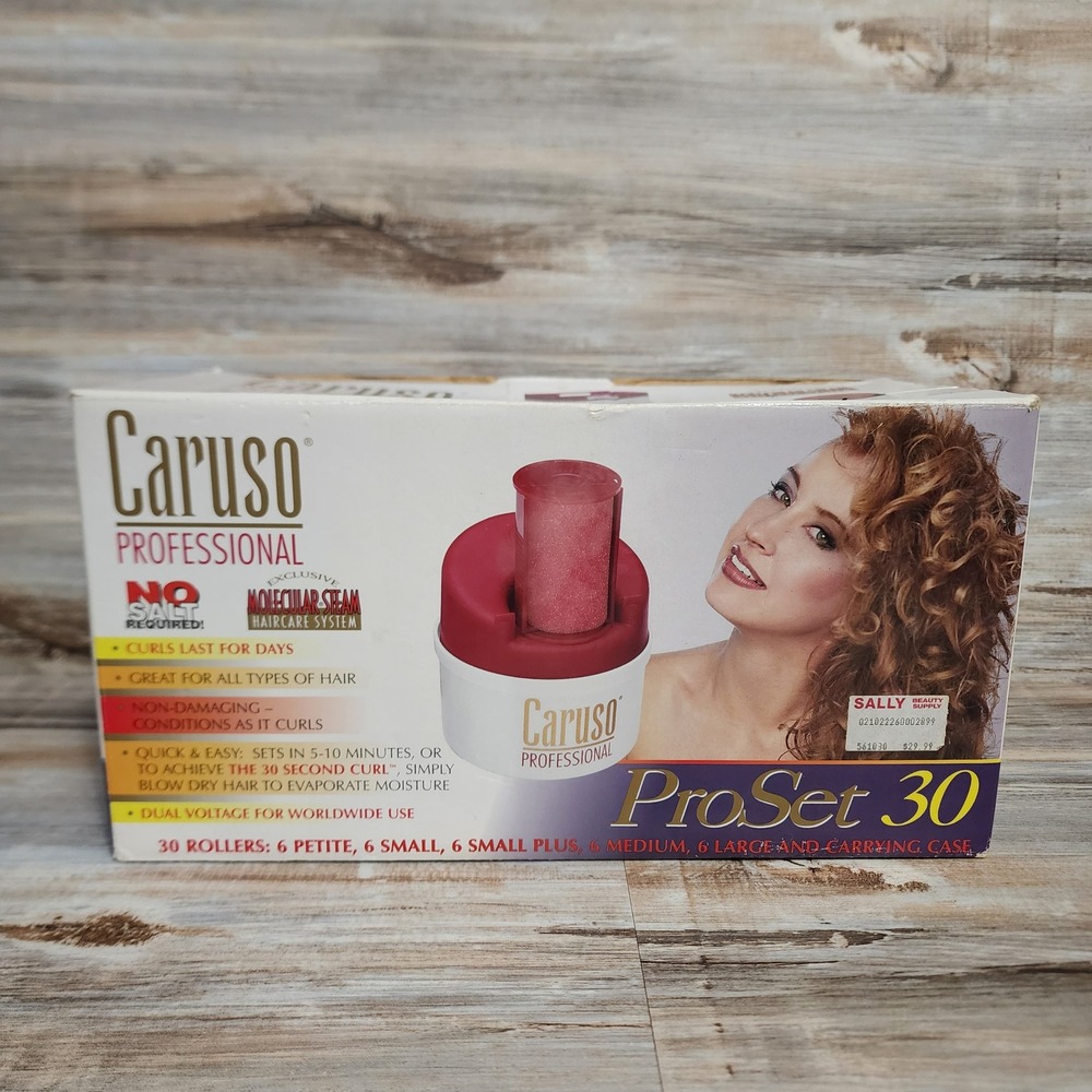 Caruso Professional ProSet 30 Molecular Steam Hairsetter 30 Rollers 561030